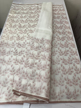 Kota cotton embriodery saree MS1490