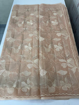 Semi organza saree with thread work - MSH910