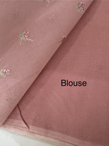 Lightweight Kota Supernet saree with embroidery MS143