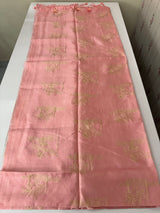 Tussar finish soft silk saree with thread embroidery MTS568 PeachPink