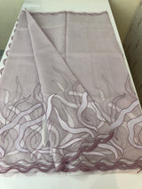 Kota silk embroidery saree  MSH125- Lavender