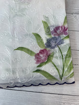 NetkKota saree with handpainting and embroidery MS7833