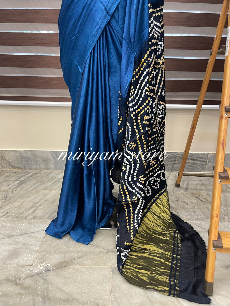 Pure Bandhani Modal Silk Saree MAMS506