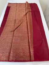 Semi banarasi Georgette saree - MSB8977