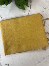 Tissue Silk embriodery saree MS49889- DuskyYellow