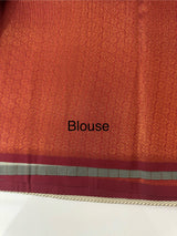 Brocade semi silk saree MS67443