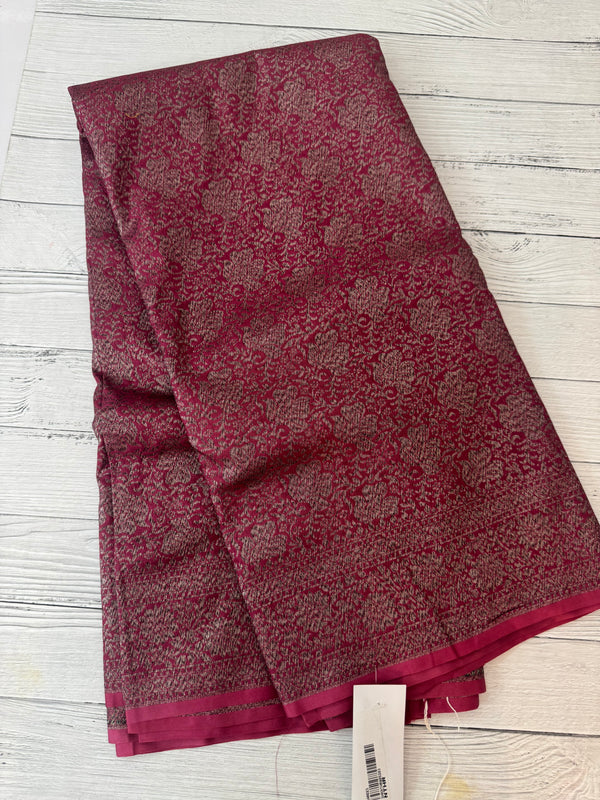 Banarasi semi katan saree SHKNSNM OnionPink