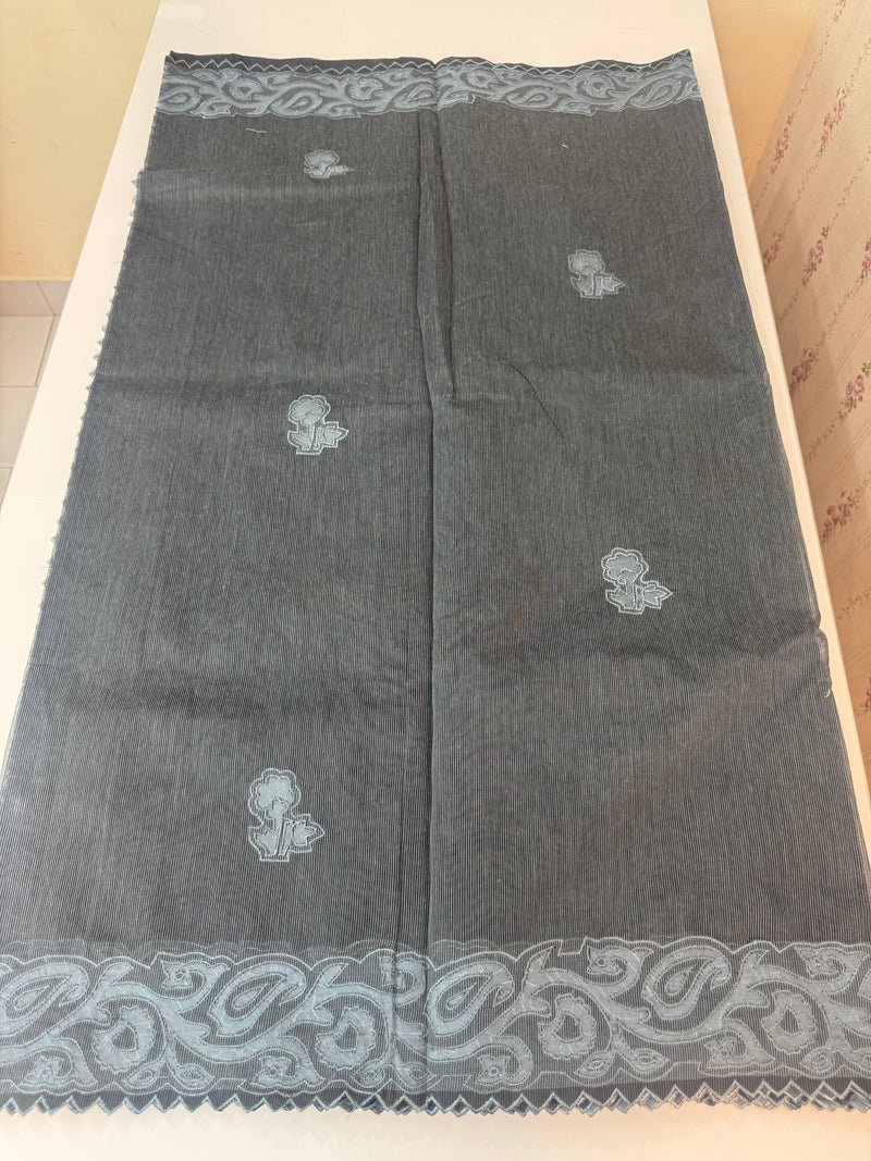 Kota Supernet saree with applique work MSH102