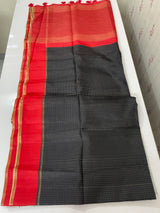 Semi silk saree with zari weaving  MSG6161