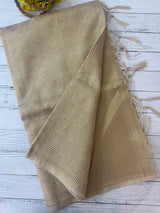 Tissue silk saree MTTS66- LightGolden