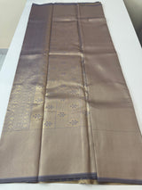 Pastel brocade semi silk sarees MS67443