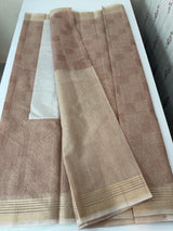 NetKota thread work saree MS2287- DuskyPeach