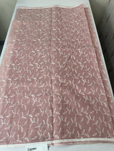 Kota embriodery saree MS1455 PastelPink