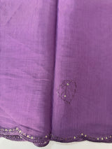 Unstitched Malai Chanderi Salwar Set - MUS103