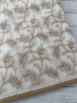 Kota cotton embriodery saree MS1490