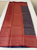 Brocade semi silk saree MS67443