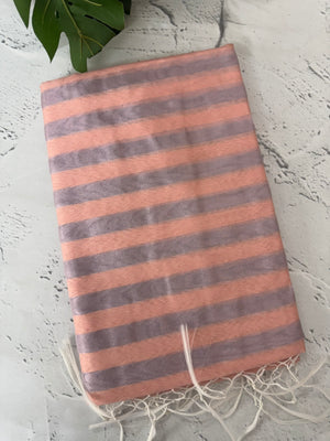Soft Tissue silk saree with stripes MSH240