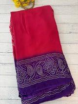 Chiffon georgette saree - MS7633
