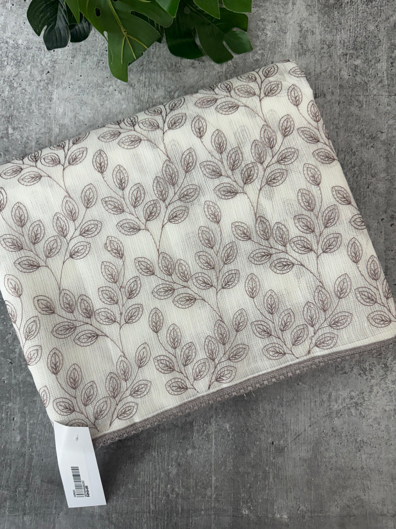 Kota cotton embriodery saree MS1490