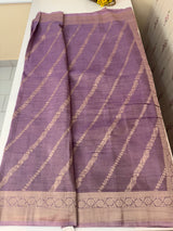 Banarasi crush georgette saree- MS1341 DustyLavender