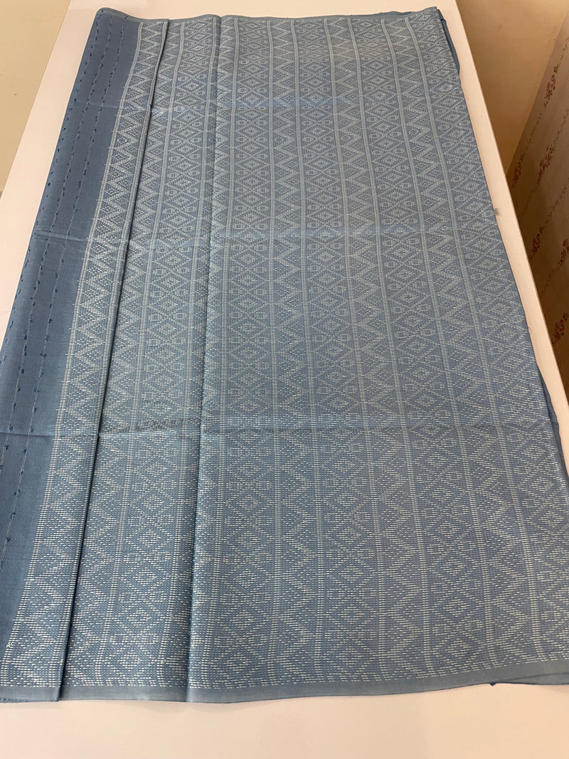 Bhagalpuri Semi tussar saree MS871 - PastelBlue