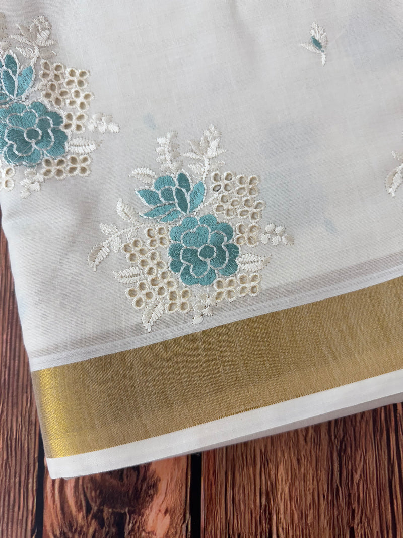 Kerala cotton saree - MSK102