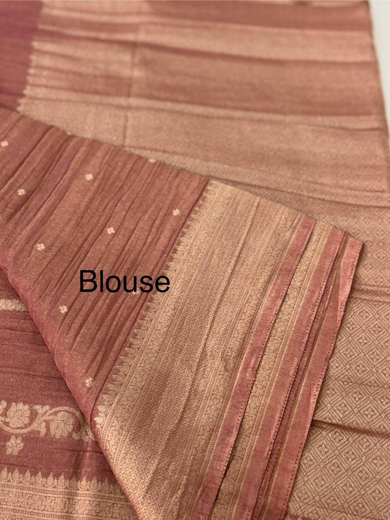Banarasi crush georgette saree- MS1341