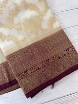 Semi banarasi Georgette saree - MSB8976