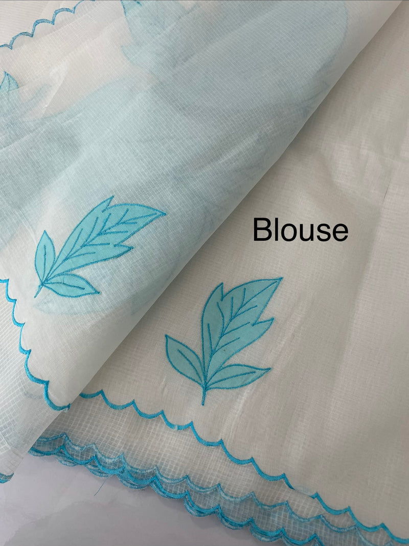 NetKota Applique work saree  MSH138