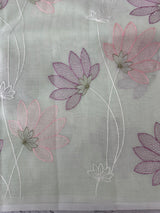 Netkota embriodery saree MS1496 Pastel MintGreen
