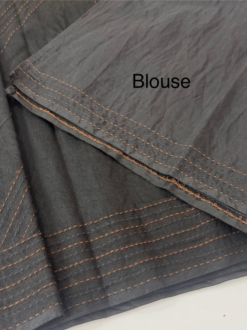 Supernet saree with kanta work MCJ5422