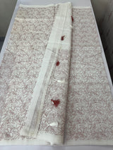 Kota cotton embriodery saree MS1491(6)