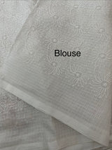 Phulkari NetKota Embroidery saree - MS6006