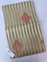 Tissue mix Soft silk saree with embroidery MS8146
