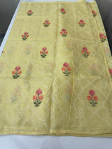 Silky kota embroidery saree MSK4332