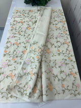 Kota Supernet embriodery saree SHSNYNM