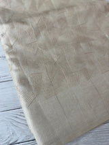 Blended tussar saree with embriodery - MS8665 (1)Pearl Cream