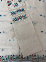 Unstitched Phulkari Silky Kota Set - MUS106