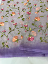 Soft kota silk saree with embriodery MS14809