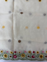 Unstitched Phulkari Silky Kota Set - MUS106