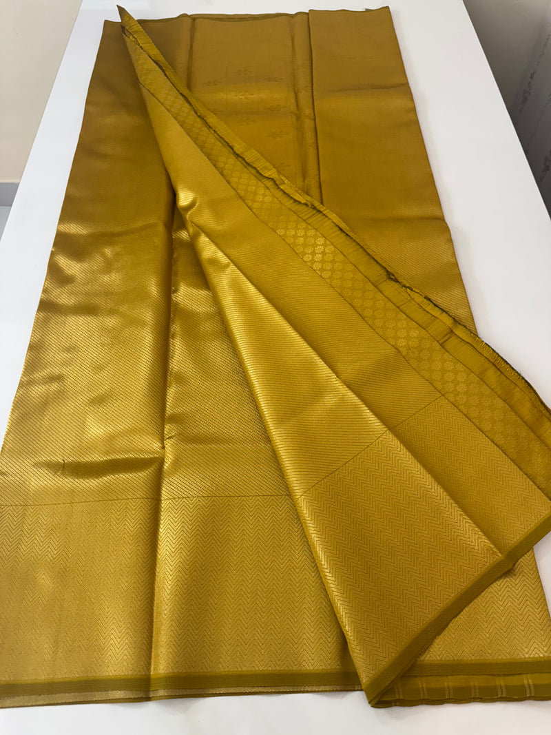 Pastel brocade semi silk sarees MS67443