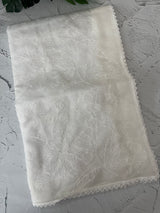 Organza saree with theead work - MSH192 White