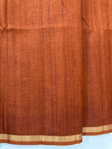 Tussar mix Semi silk saree with small zari borders MSS8924
