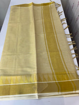Kerala tissue cotton saree