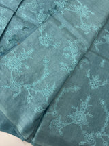 Pure desi tussar silk saree with embroidery- MTSS659