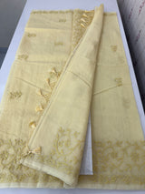 Premium NetKota saree with Hand Chikankari work  MSH246