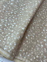 Supernet embriodery saree SSPNHRS