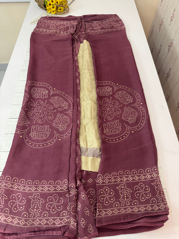 Chiffon georgette saree - MS7633