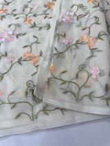 Kota Supernet embriodery saree SHSNYNM