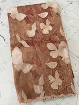 Organza saree with thread work- MC318